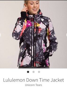 lululemon athletica Women’s Down Time Jacket in 'Unicorn Tears' Print